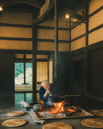 Japan Open-Air Folk House Museum. Kawasaki-shi, Kanagawa-ken, Japan, 2022