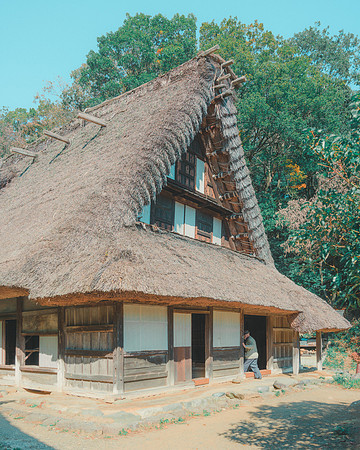 Japan Open-Air Folk House Museum. Kawasaki-shi, Kanagawa-ken, Japan, 2022