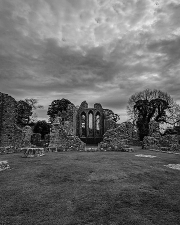 Inch Abbey. Northern Ireland, 2019