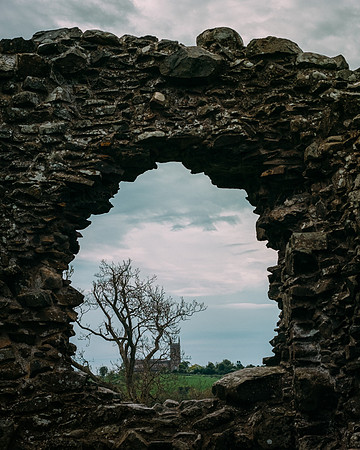Inch Abbey. Northern Ireland, 2019