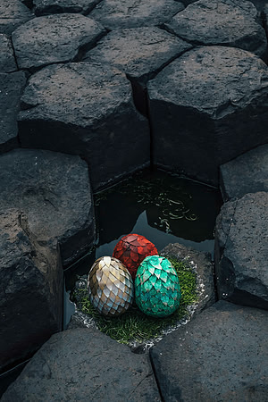 Giant's Causeway. Northern Ireland, 2019