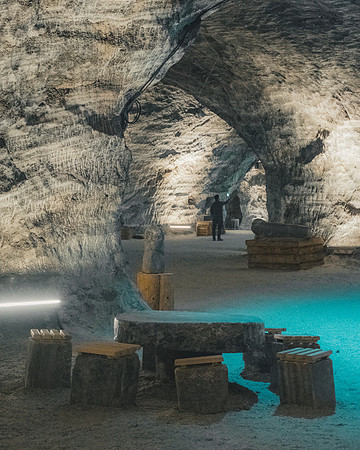 Cankiri Salt Cave. Cankiri, Turkey, 2024