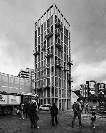 Torre de Bombers a la Vall d'Hebron. Barcelona, Spain, 2024