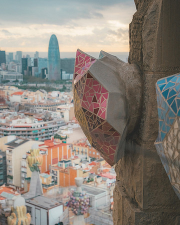 Sagrada Família. Barcelona, Spain, 2024
