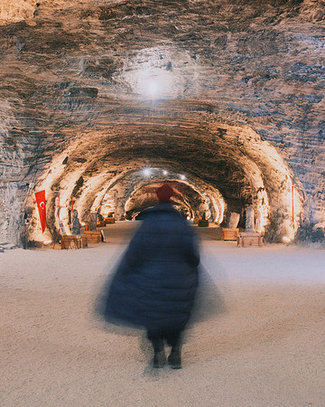 Cankiri Salt Cave. Cankiri, Turkey, 2024