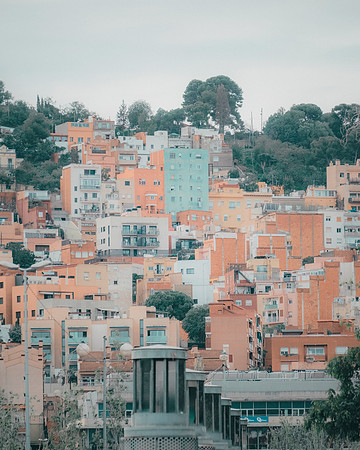 Cilindre d'Horta. Barcelona, Spain, 2023