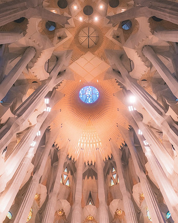 Sagrada Família. Barcelona, Spain, 2024